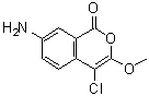 CAS#: 62252-26-0, 7-Amino-4-Chloro-3-Methoxy-1H-Isochromen-1-One