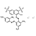 CAS#: 6226-81-9, Disodium 4-({2-[(2,4-Dimethylphenyl)Diazenyl]-4,6-Dimethylphenyl}Diazenyl)-3-Hydroxy-2,7-Naphthalenedisulfonate