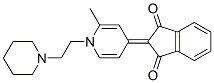 CAS 登录号：62295-52-7， 2-[[1,4-二氢-2-甲基-1-(2-哌啶乙基)吡啶]-4-亚基]茚满-1,3-二酮