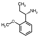 CAS#: 623143-37-3, (1S)-1-(2-Methoxyphenyl)-1-propanamine