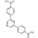 CAS#: 623157-25-5, 4,4'-(2,6-Pyrazinediyl)dibenzoic acid
