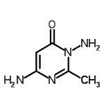CAS 登录号：623158-23-6， 3,6-二氨基-2-甲基-4(3H)-嘧啶酮