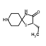 CAS#: 623168-01-4, (2S)-2-Ethyl-1-thia-4,8-diazaspiro[4.5]decan-3-one