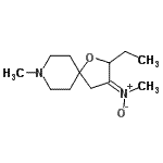 CAS#: 623168-17-2, N-[(3E)-2-Ethyl-8-methyl-1-oxa-8-azaspiro[4.5]dec-3-ylidene]-N-methylamine oxide