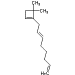 CAS#: 62338-42-5, 4,4-Dimethyl-1-[(2E)-2,7-Octadien-1-Yl]Cyclobutene