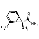 CAS#: 62359-75-5, (1R,6R,7S)-2,7-Dimethylbicyclo[4.1.0]Hepta-2,4-Diene-7-Carboxamide