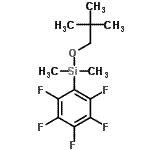 CAS#: 62394-64-3, (2,2-Dimethylpropoxy)(Dimethyl)(Pentafluorophenyl)Silane