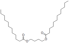 CAS 登录号：624-07-7， 1,4-丁烷二基二月桂酸酯