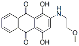 CAS#: 62418-35-3, 1,4-Dihydroxy-2-[(2-Methoxyethyl)Amino]Anthraquinone