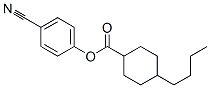 CAS 登录号:62439-34-3, 4-丁基环己烷-1-羧酸 4-氰基苯基酯