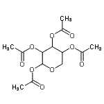 CAS#: 62446-93-9, 1,2,3,4-Tetra-O-Acetylpentopyranose