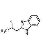 CAS#: 62468-77-3, 1-(1H-Benzimidazol-2-Yl)-2-Propanethione