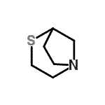 CAS#: 624721-87-5, 4-Thia-1-azabicyclo[3.2.1]octane