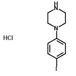 CAS#: 624726-35-8, 1-(4-Iodophenyl)piperazine hydrochloride (1:1)