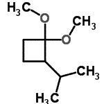 CAS#: 624733-46-6, 2-Isopropyl-1,1-dimethoxycyclobutane