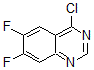 CAS#: 625080-60-6, 4-Chloro-6,7-Difluoro-Quinazoline