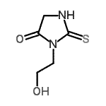 CAS 登录号：625094-18-0， 3-(2-羟基乙基)-2-硫代-咪唑烷-4-酮
