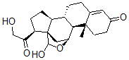 CAS#: 6251-69-0, 11beta,18-Epoxy-18,21-Dihydroxypregn-4-Ene-3,20-Dione