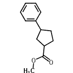 CAS#: 62517-88-8, Methyl 3-Phenylcyclopentanecarboxylate