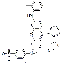 CAS#: 6252-78-4, Sodium 2-[3-(4-Sulfonato-o-Tolyliminio)-6-o-Toluidino-3H-Xanthen-9-Yl]Benzoate