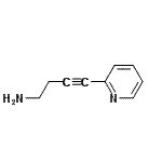 CAS#: 625442-20-8, 4-(2-Pyridinyl)-3-butyn-1-amine