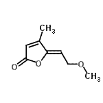 CAS#: 625447-84-9, (5Z)-5-(2-Methoxyethylidene)-4-methyl-2(5H)-furanone