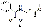 CAS 登录号：62551-93-3， (R)-alpha-[(3-甲氧基-1-甲基-3-氧代-1-丙烯基)氨基]环己-1,4-二烯-1-乙酸钾
