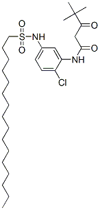 CAS#: 62563-16-0, N-[2-Chloro-5-[(Hexadecylsulphonyl)Amino]Phenyl]-4,4-Dimethyl-3-Oxovaleramide