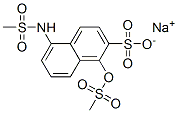 CAS#: 62587-74-0, 5-[(Methylsulfonyl)Amino]-1-[(Methylsulfonyl)Oxy]-2-Naphthalenesulfonic Acid Sodium Salt