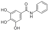 CAS 登录号：6262-27-7， 3,4,5-三羟基苯甲酰苯胺