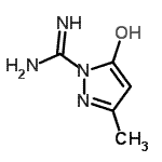 CAS#: 62621-47-0, 5-Hydroxy-3-Methyl-1H-Pyrazole-1-Carboximidamide