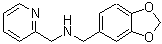 CAS#: 626210-49-9, 1-(1,3-Benzodioxol-5-yl)-N-(2-pyridinylmethyl)methanamine