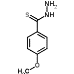 CAS#: 62625-55-2, 4-Methoxybenzenecarbothiohydrazide