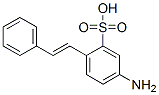 CAS 登录号：6265-01-6， 4-氨基二苯乙烯-2-磺酸