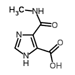 CAS#: 627470-17-1, 4-(Methylcarbamoyl)-1H-imidazole-5-carboxylic acid