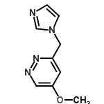 CAS#: 627525-65-9, 3-(1H-Imidazol-1-ylmethyl)-5-methoxypyridazine
