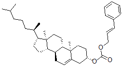 CAS#: 62778-25-0, Carbonic Acid 3-Phenyl-2-Propenyl Cholest-5-En-3beta-Yl Ester