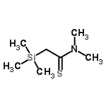 CAS#: 62785-60-8, N,N-Dimethyl-2-(Trimethylsilyl)Ethanethioamide