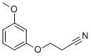 CAS#: 6279-84-1, 3-(3-Methoxyphenoxy)Propanenitrile