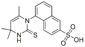 CAS#: 6281-67-0, 5-(1,2,3,4-Tetrahydro-4,4,6-Trimethyl-2-Thioxopyrimidin-1-Yl)-2-Naphthalenesulfonic Acid