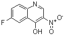 CAS 登录号：628284-75-3， 6-氟-3-硝基-4-喹啉醇