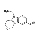 CAS#: 628294-96-2, 5-Ethyl-1,3,4,5-tetrahydropyrano[4,3-b]indole-8-carbaldehyde