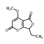 CAS#: 628302-58-9, 7-Ethyl-4-methoxy-2H-furo[3,4-b]pyran-2,5(7H)-dione