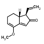 CAS#: 628317-40-8, (1R,7aR)-4-Methoxy-1-vinyl-1,6,7,7a-tetrahydro-2H-inden-2-one