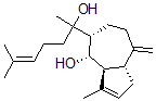 CAS#: 62858-25-7, 1,3a,4,5,6,7,8,8alpha-Octahydro-4-Hydroxy-alpha,3-Dimethyl-8-Methylene-alpha-(4-Methyl-3-Pentenyl)-5-Azulenemethanol