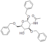 CAS#: 62867-63-4, Phenylmethyl 2-(Acetylamino)-2-Deoxy-3,6-Bis-O-(Phenylmethyl)-beta-D-Glucopyranoside