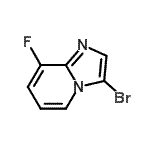 CAS#: 628691-73-6, 3-Bromo-8-fluoroimidazo[1,2-a]pyridine
