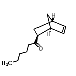 CAS#: 628716-55-2, 1-[(1S,2S,4S)-Bicyclo[2.2.1]hept-5-en-2-yl]-1-hexanone