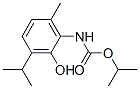 CAS 登录号：6298-80-2， N-(2-羟基-6-甲基-3-丙-2-基-苯基)氨基甲酸异丙酯