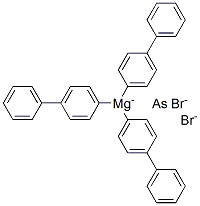 CAS 登录号：6299-11-2， 镁三(4-苯基苯基)砷二溴化物